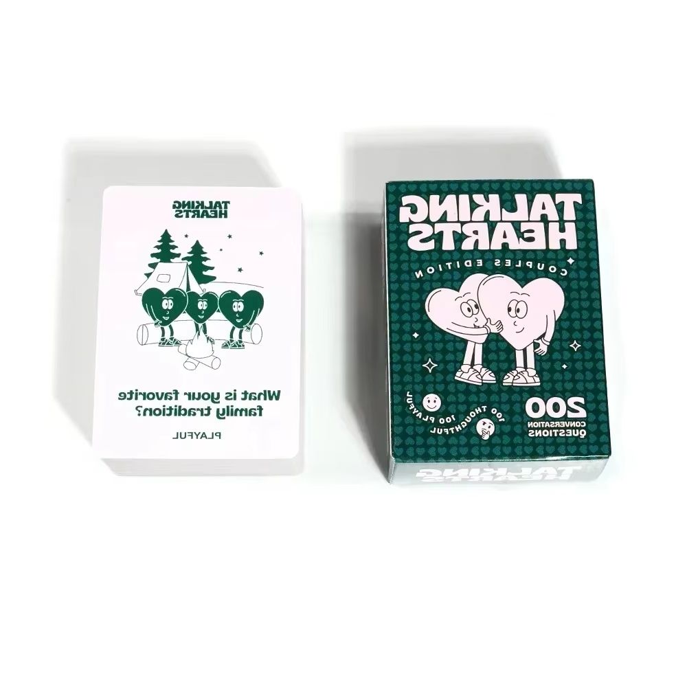 Board Game Unmatched - ！！Taklig ハーツカードゲーム ボードゲーム ロマンチックなカップル向け 楽しいインタラクティブカードゲーム トーキングハーツ会話カード