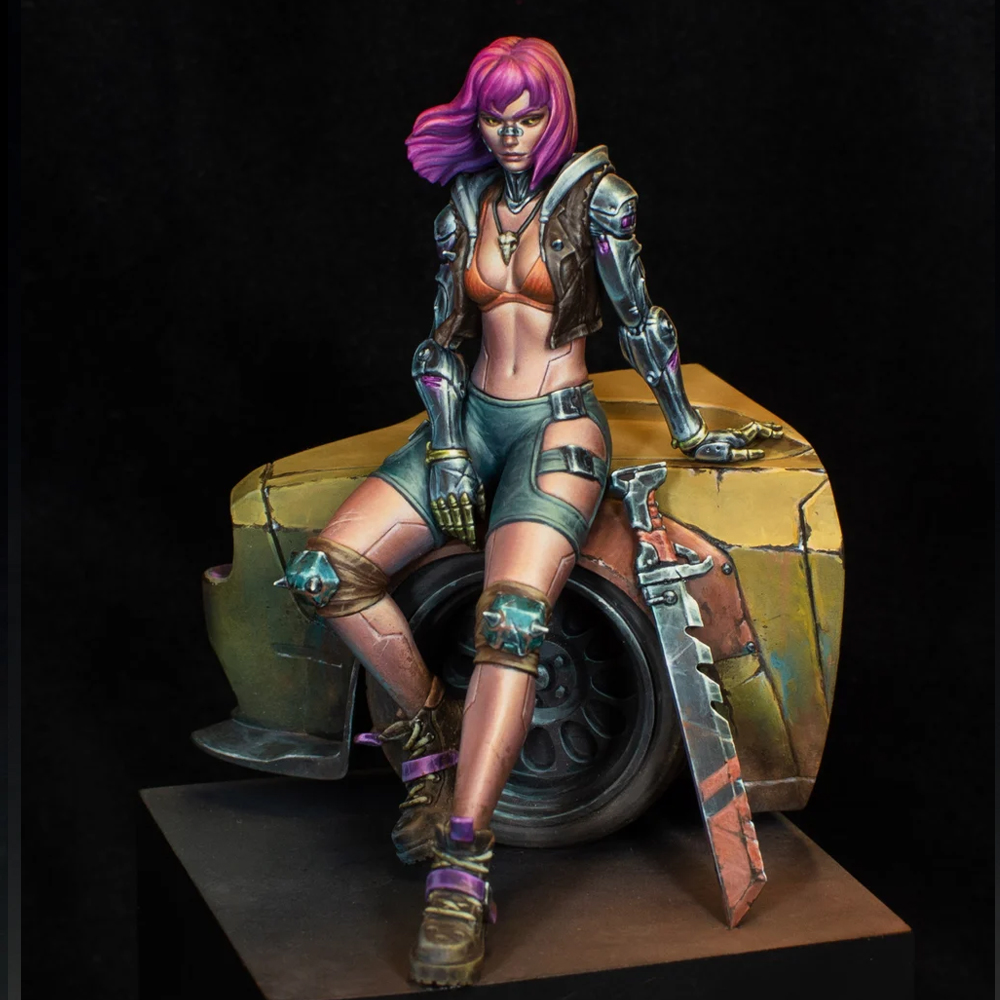 Board Game Dune - Akito dune rider樹脂モデル図、gk、フィクションテーマ、セクシーな女の子、未組み立ておよび未塗装キット