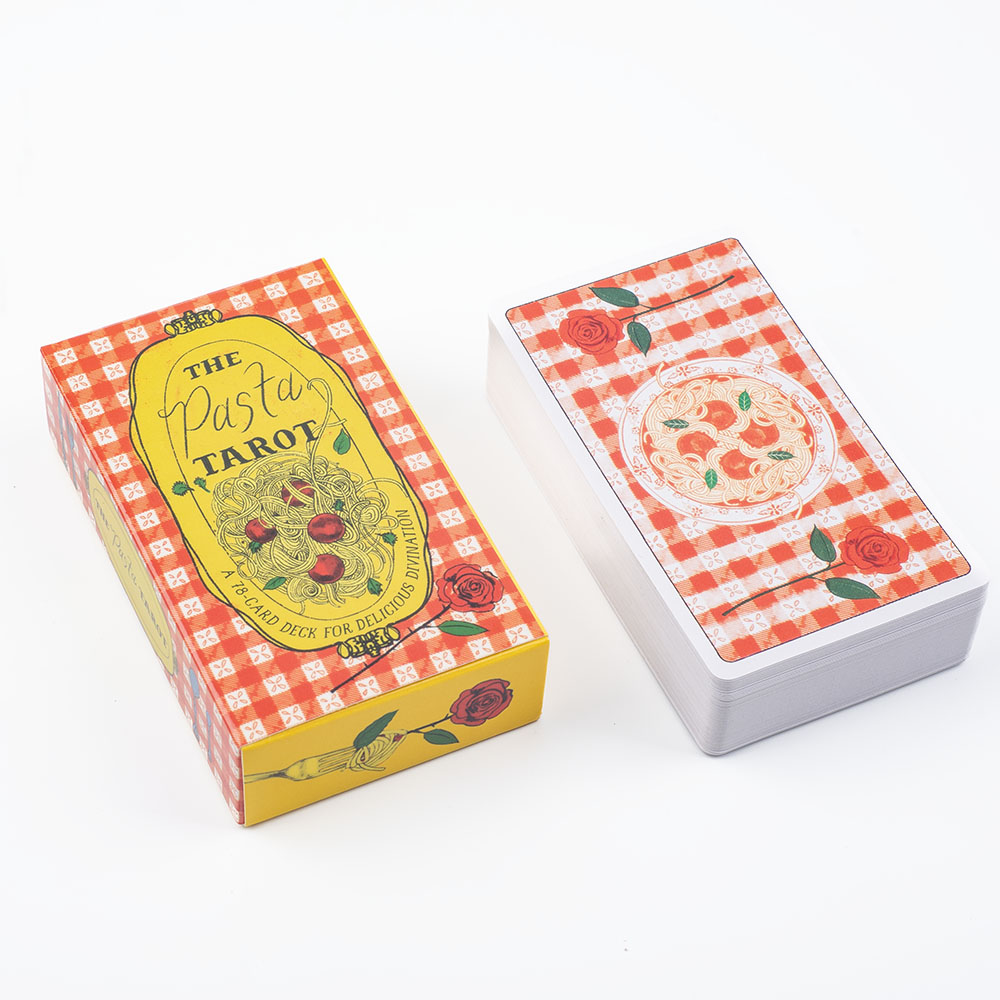 Board Game Quiz - パスタタロット 78枚カードデッキ ボードゲーム 10.3x6cm 美味しい占いがお答えします。あなたの質問に答えて、あなたの最善の願いを実現します。