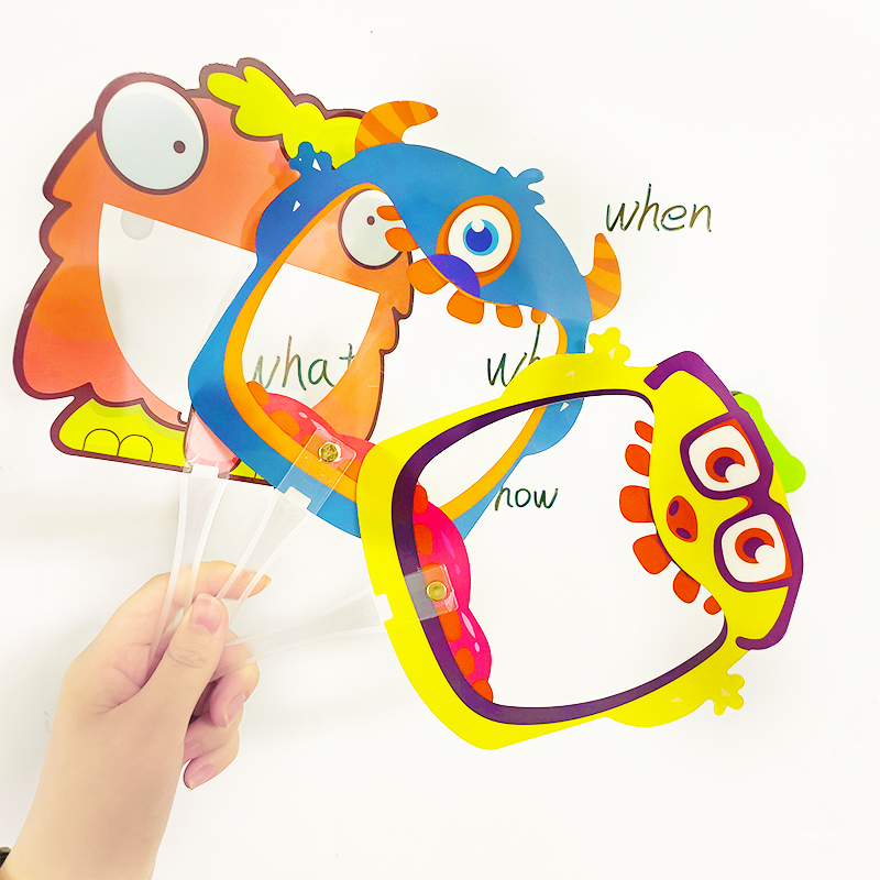 3ピース/セット漫画の単語が入った教室の学習ゲーム,教師,教 - Board Game Monster のレビューと価格