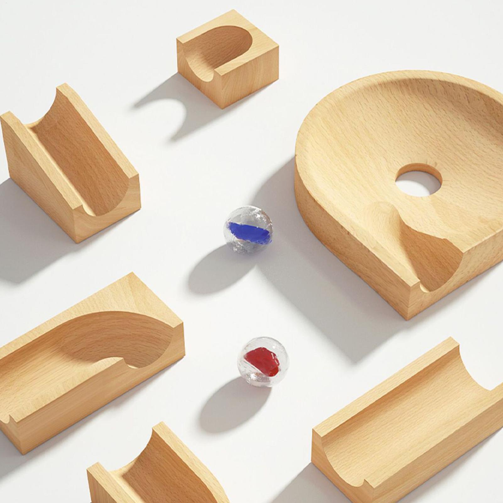 木製大理石迷路レーストラックゲーム STEM教育玩具 子供向 - Board Game Race Track のレビューと価格