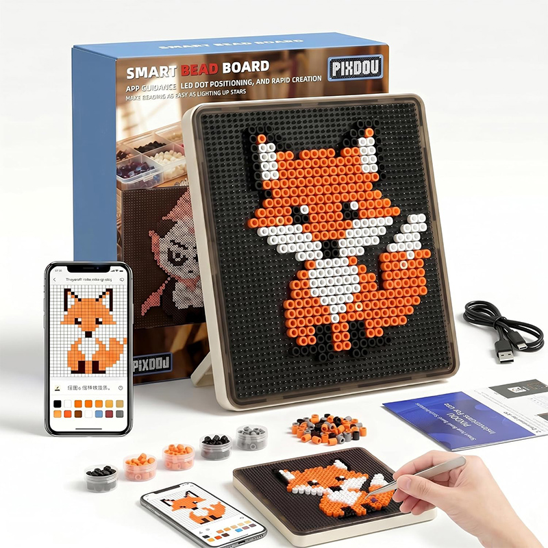 1セットスマートLEDライトガイドビーズボード、カラーマッチ - Board Game Template のレビューと価格