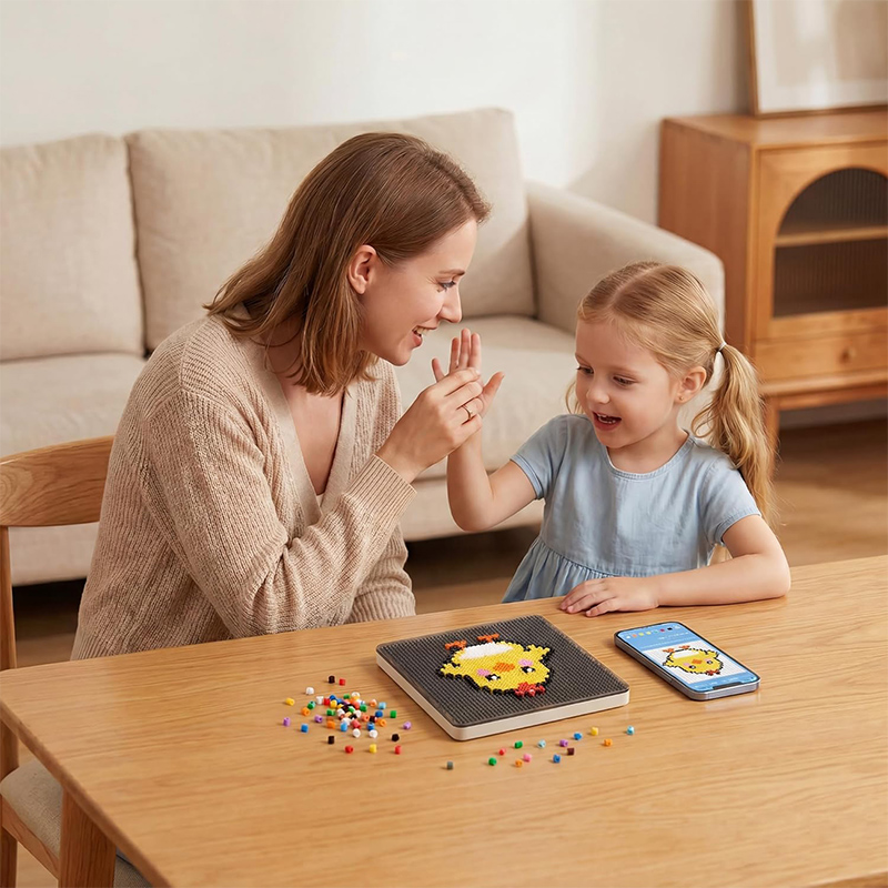 1セットスマートLEDライトガイドビーズボード、カラーマッチ - Board Game Template のレビューと価格
