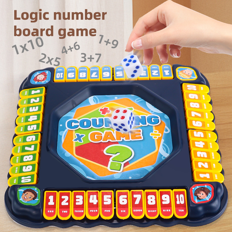 ブルーナンバーフリップ卓上ゲーム親子インタラクティブおもちゃ - Board Game Recommendation のレビューと価格