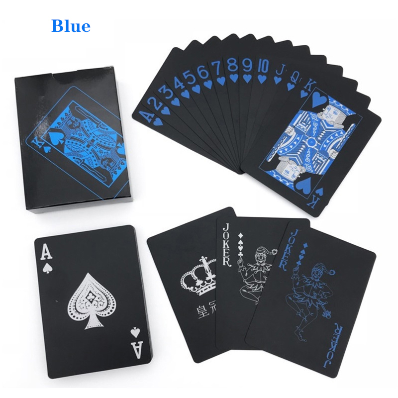 黒のプラスチックトランプ青赤黄トランプセットマジック Dma - Board Game Recommendation のレビューと価格