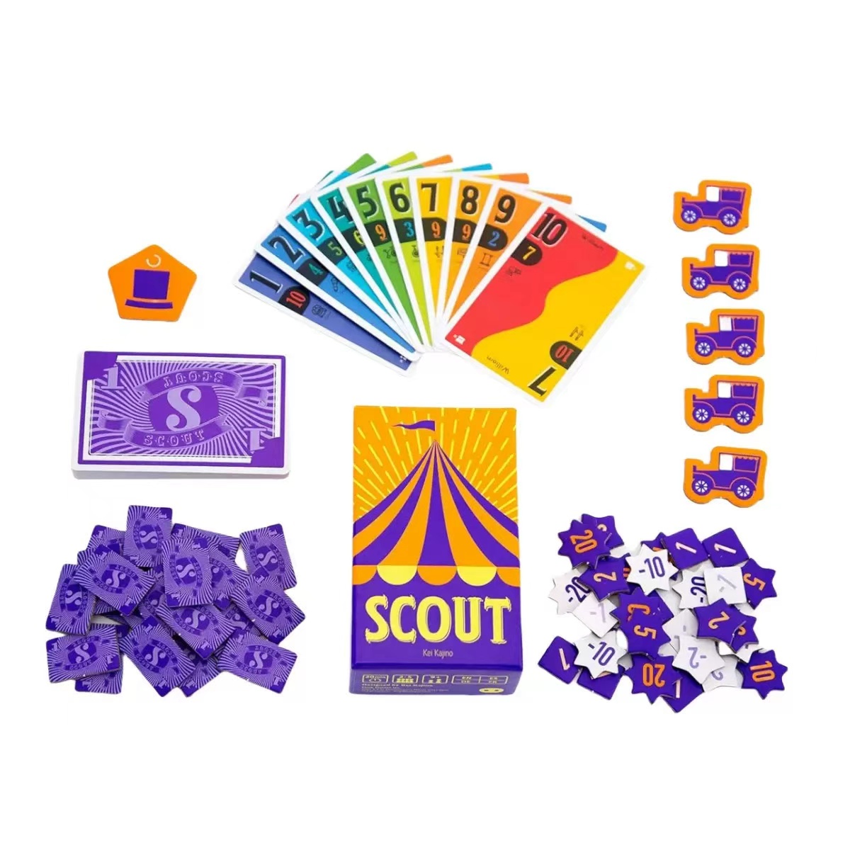 スカウトカードゲーム サーカススカウトボードゲーム 2～5人 - Board Game Template のレビューと価格