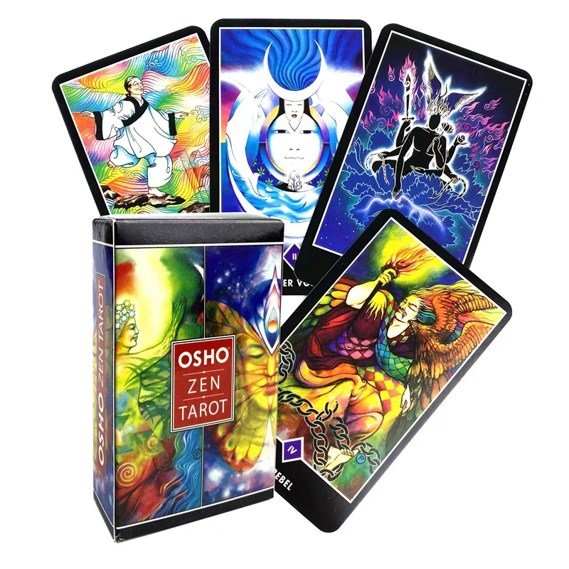 新しいオショ禅タロットカードPDFガイドブック英語版オラクル - Board Game Zen のレビューと価格