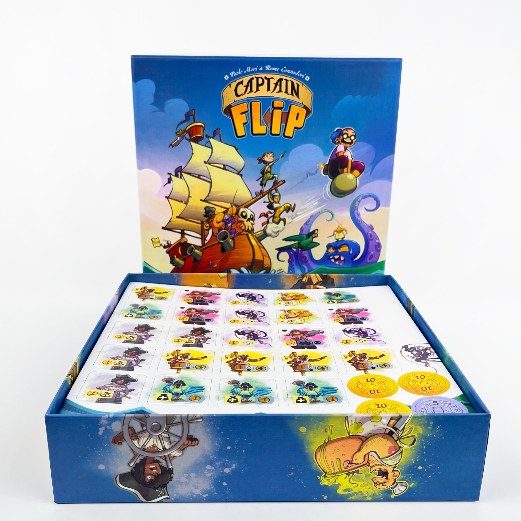 キャプテン・フリップ ボードゲーム カードをひっくり返して宝 - Board Game Dune のレビューと価格
