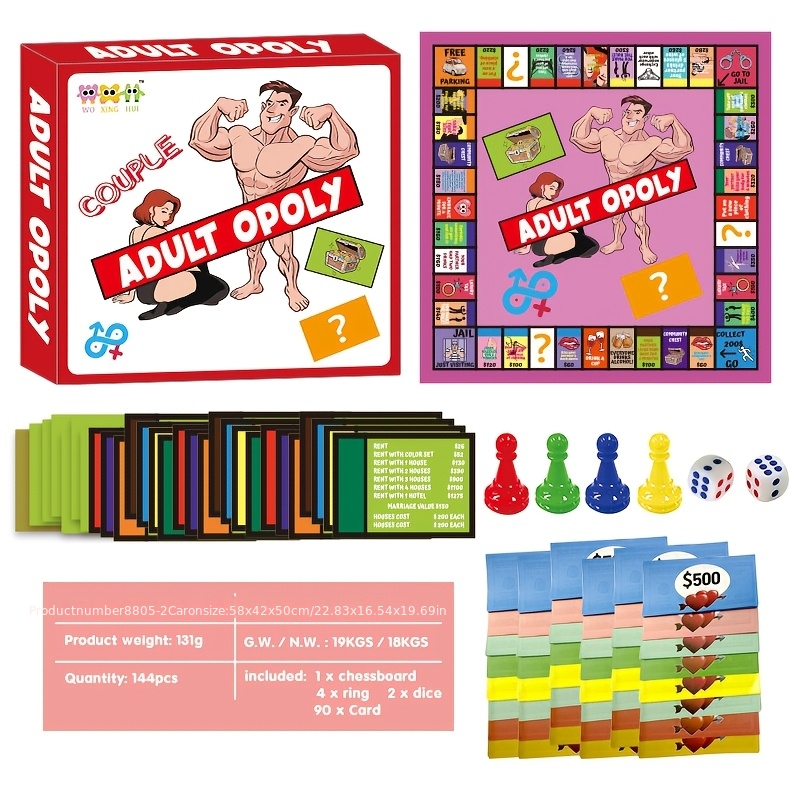 大人向けカップルゲームナイト モノポリーボードゲーム - Board Game Unmatched のレビューと価格