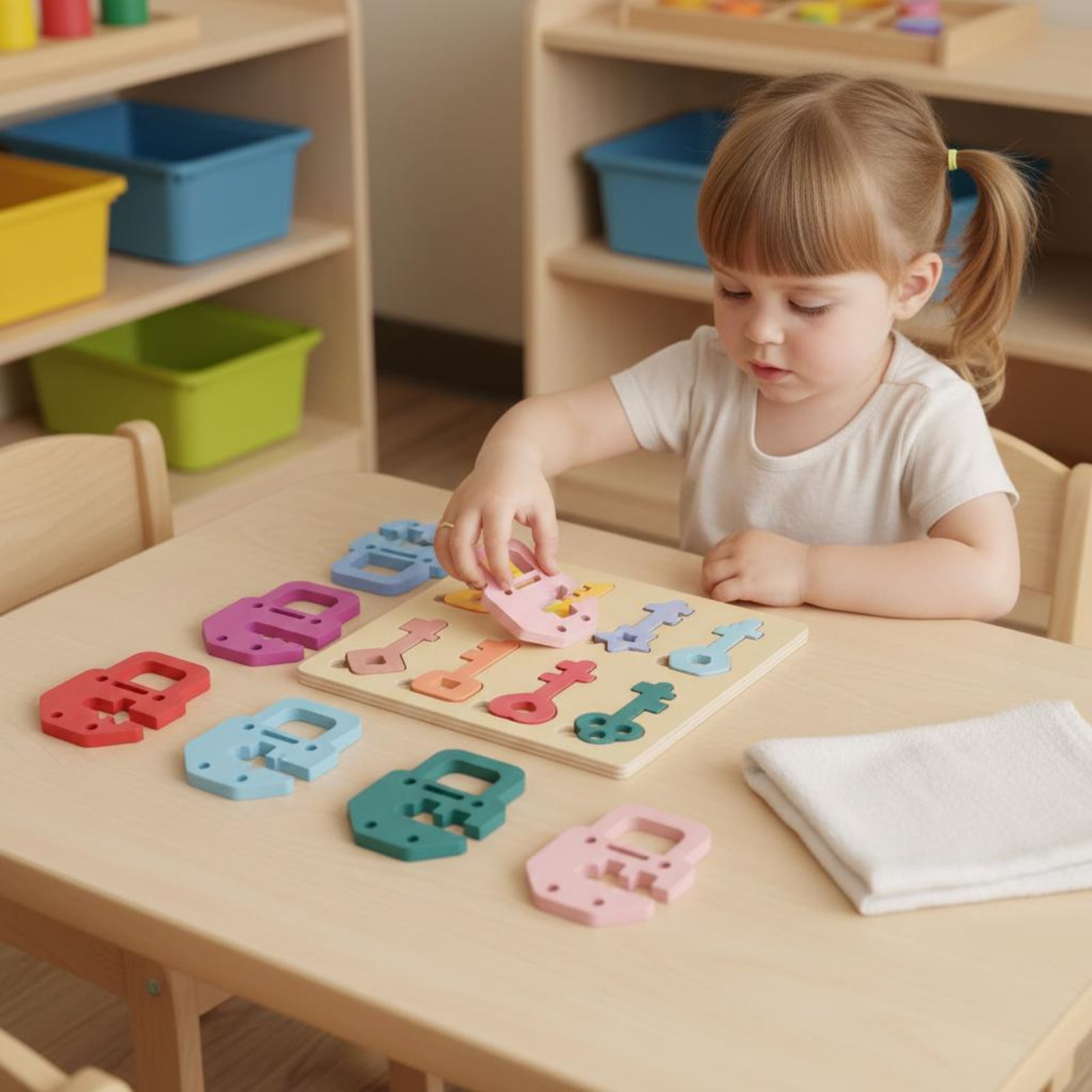 教育用ロックボード 手と目の協調キーパズルとロックパズル 形 - Board Game Recommendation のレビューと価格