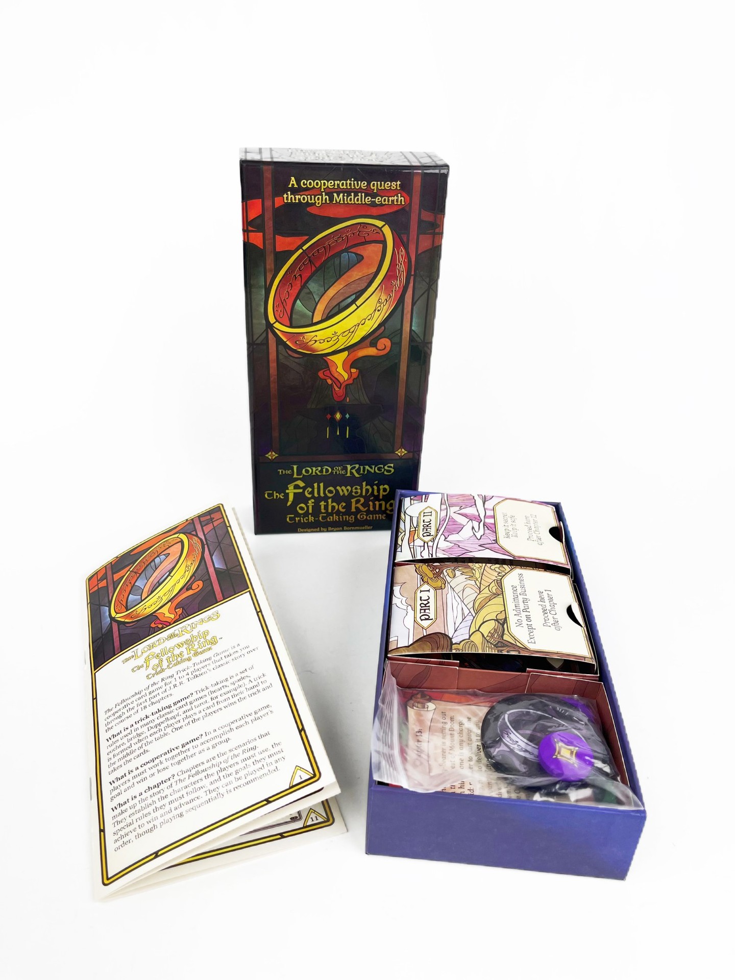 指輪物語: トリック・テイキング・ゲーム |   協力型カー - Board Game Dune のレビューと価格