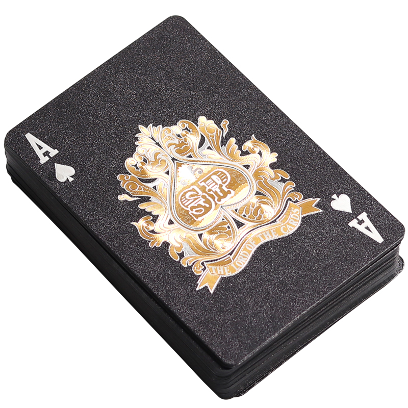 ブラックポーカー高品質プラスチックカード高級デザインスクエア - Board Game Recommendation のレビューと価格