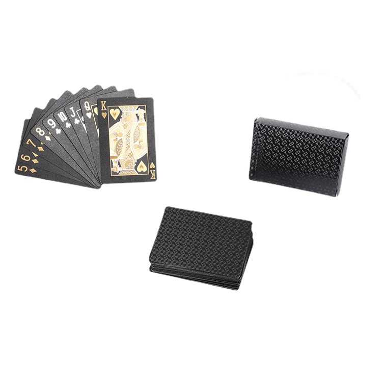 ブラックポーカー高品質プラスチックカード高級デザインスクエア - Board Game Recommendation のレビューと価格