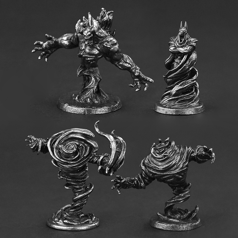 メタルモンスター古代兵士アクションフィギュア - デスクトッ - Board Game Monster のレビューと価格