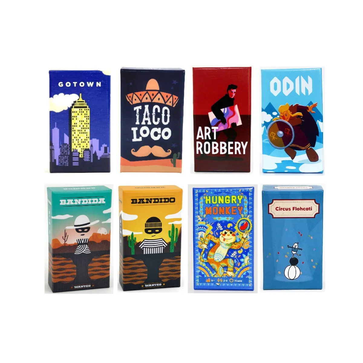 ホットゲーム - タコ・ロコ・カードゲーム |   オーディ - Board Game Recommendation のレビューと価格