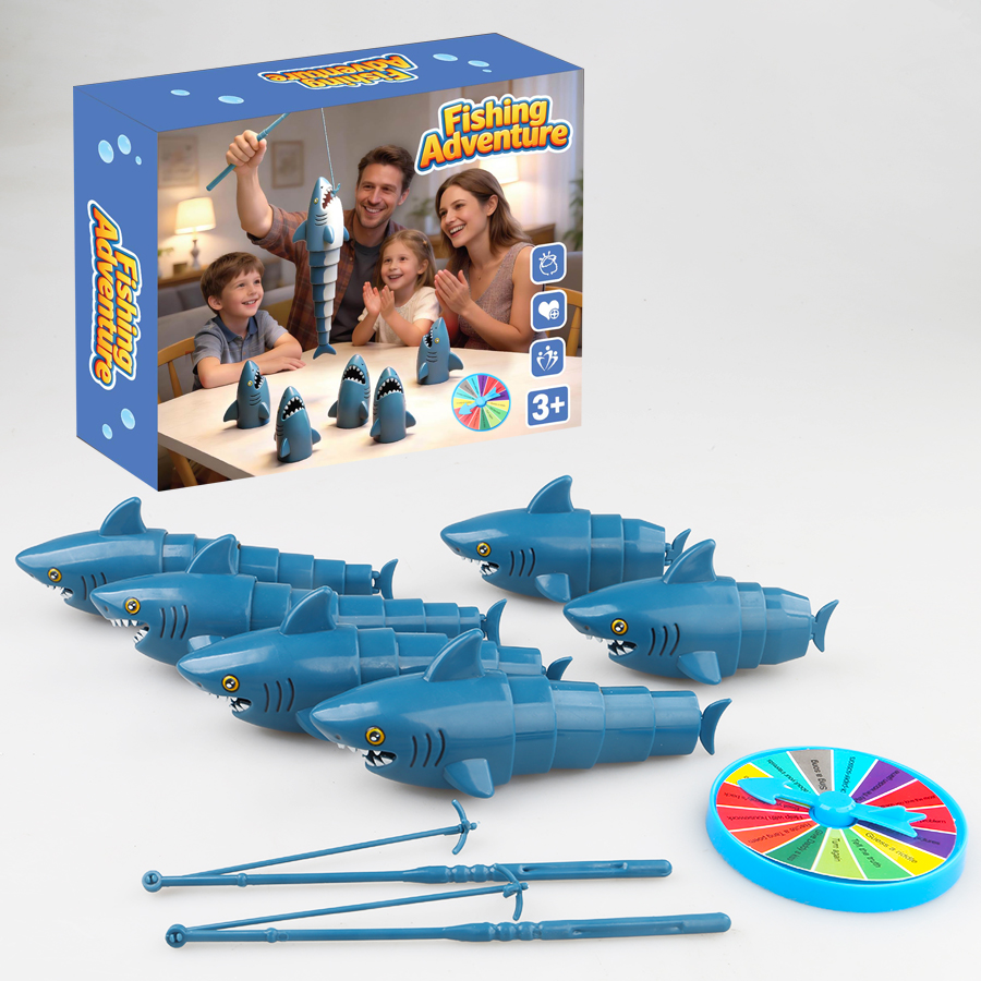 人気のサメスタイル釣りボードゲーム、インタラクティブな卓上ゲ - Board Game Idea のレビューと価格