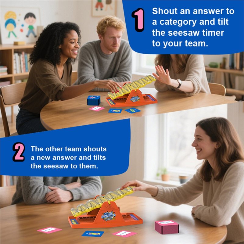 【新商品！ABKG】シェイク・フォー・ザ・シーソー：ティルト - Board Game Quiz のレビューと価格