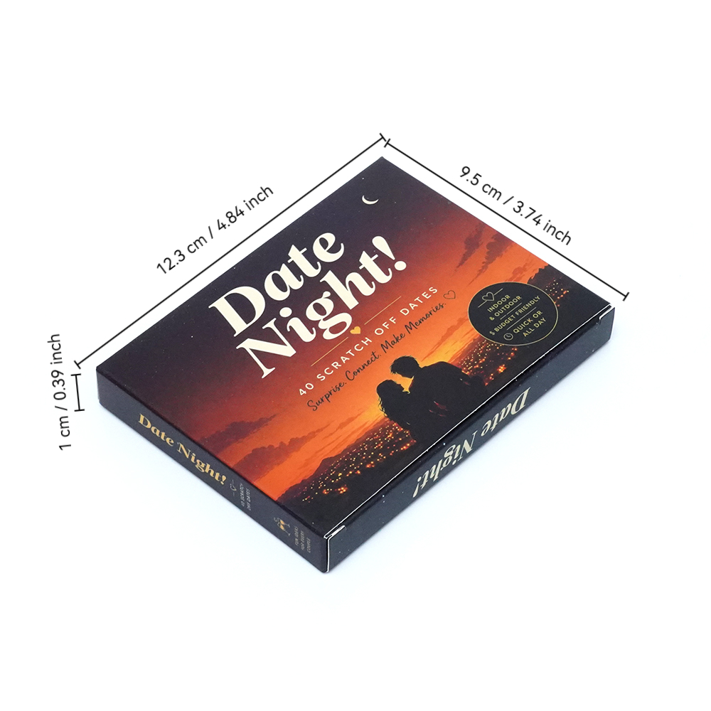 ロマンチックなデートナイトカードゲーム カップル向けスクラッ - Board Game Quiz のレビューと価格
