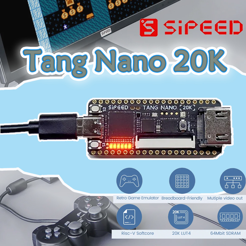 新しいSipeed Tang Nano 20K FPGAボー - Board Game Film のレビューと価格