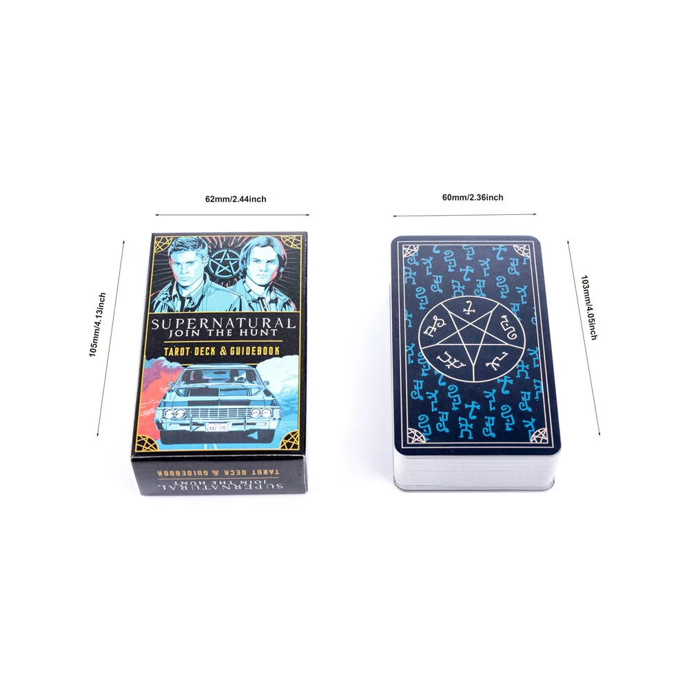 スーパーナチュラルタロットデッキとガイドブック付きカードゲー - Board Game Pdf のレビューと価格