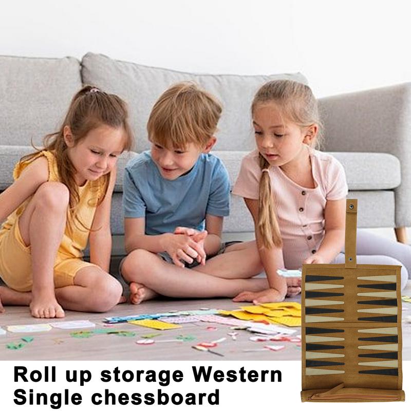 ポータブルバックギャモンゲームセット、旅行戦略、小型 - Board Game Vantage のレビューと価格