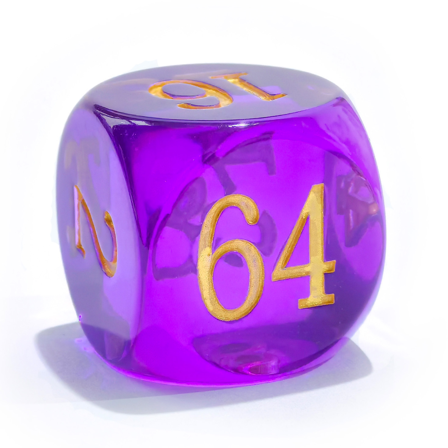 Backgammonダブルキューブダイス、大きな半透明番号の - Board Game Vantage のレビューと価格